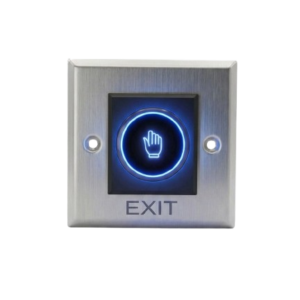 Botón Sin Contacto LED Placa Cuadrada